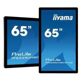 TF6539UHSC-B1AG Visualizzatore di Messaggi Pannello Piatto Interattivo 65" Lcd 500 Cd/m² 4k Ultra Hd Nero Touch Screen