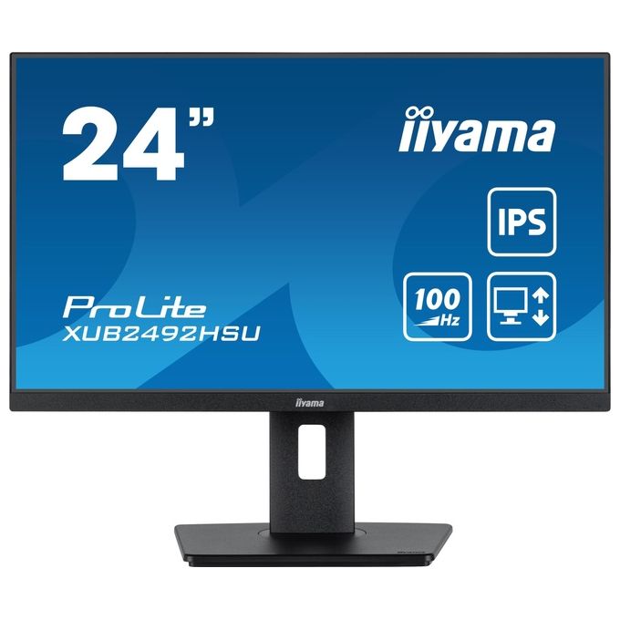 Image of Iiyama XUB2492HSU-B6 Monitor PC 23.8'' 1920x1080 Pixel Full HD LED Nero