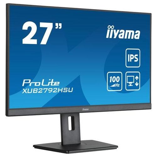 Iiyama XUB2792HSU-B6 Monitor PC 27" 1920x1080 Pixel Full HD LED Nero Opaco