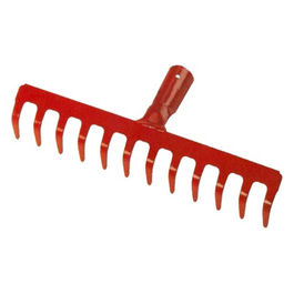 09493 Rastrello Acciaio 10 Denti Pesante