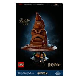 LEGO Harry Potter 76429 Cappello Parlante di Hogwarts con Stemma delle Case e 31 Suoni, Idea Regalo per Adulti, per Lui e Lei
