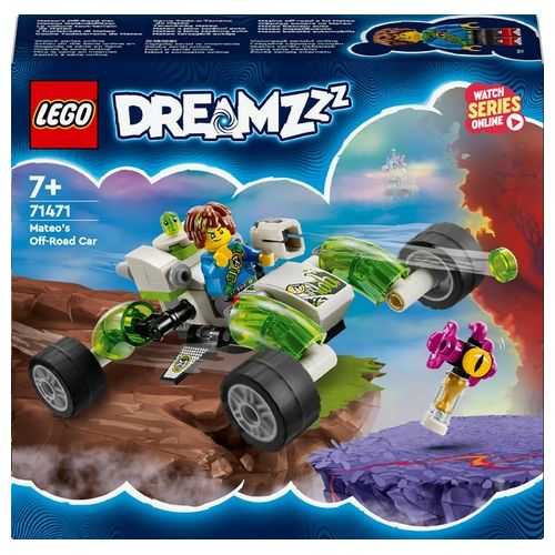 LEGO DREAMZzz 71471 Il Fuoristrada di Mateo, Buggy Giocattolo che si Trasforma in Quadricottero, Gioco per Bambini di 7+ Anni
