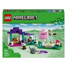 LEGO Minecraft 21253 Il Santuario degli Animali Giocattolo per Bambini e Fan di 7+ Anni con Bioma delle Pianure e Personaggi