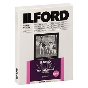 Ilford Carta Fotografica MG RC DL 1M 10x15cm 100 Fogli