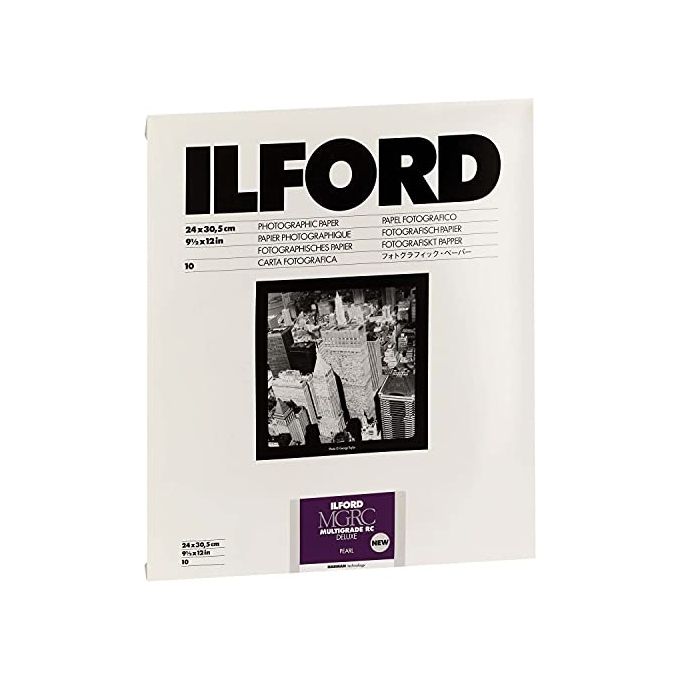 Ilford Carta Fotografica MG RC DL 44M 24x30cm 10 Fogli
