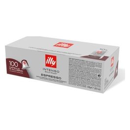 100 Capsule Compatibili Nespresso 10 Confezione da 10 Caffè Gusto Intenso