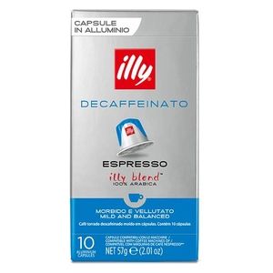 Illy Capsule Decaffeinato Compatibili con Nespresso 10 Pezzi