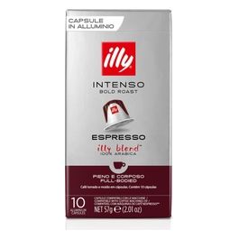 Capsule Espresso Intenso Compatibili con Nespresso 10 Pezzi