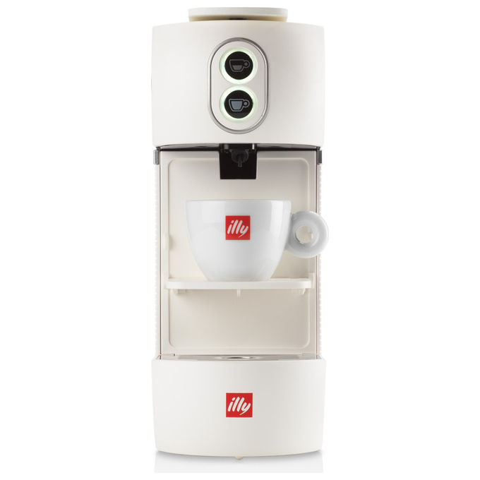 Illy, Macchina da Caffe' Easy, Cialde E.S.E., Automatica, Bianca