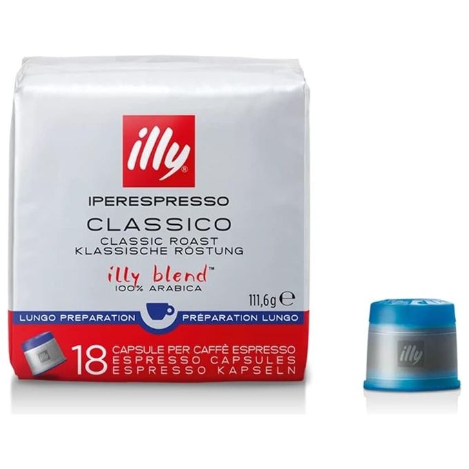 Illy Iperespresso Caffe' Lungo 18 capsule