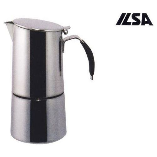 Coffee Espresso Maker Moka Pot Ilsa Omnia Stovetop Express SS