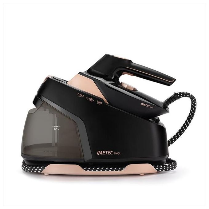 Image of Imetec 9034 Evos Ferro da Stiro con Caldaia 2400W Nero Rosa