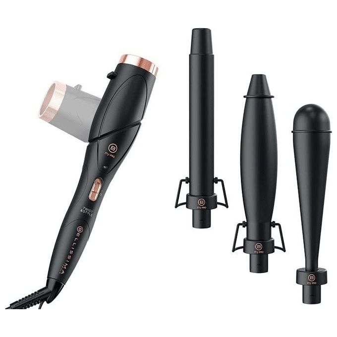 Imetec Bellissima Twist e Stile kit 3 Accessori Intercabiabili, Orientabile a 90°