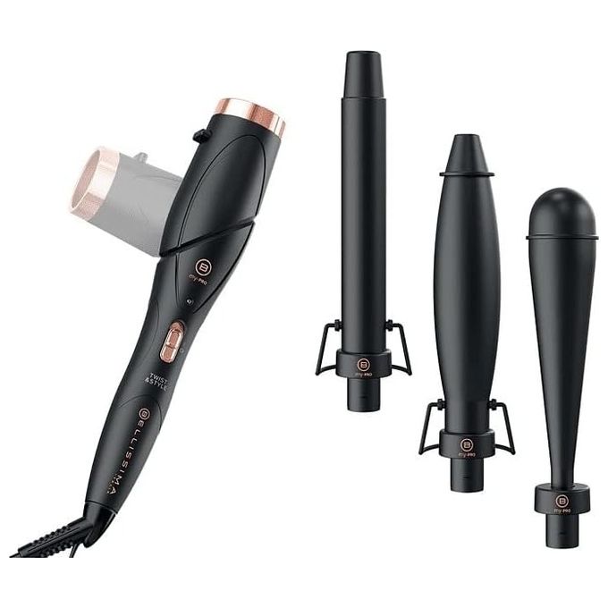 Imetec Bellissima Twist e Stile kit 3 Accessori Intercabiabili, Orientabile a 90°