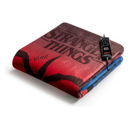 CaldoPlaid Stranger Things, Plaid Riscaldabile, 160x120 cm