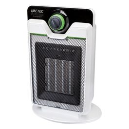 Eco Ceramic CFH1-100 Termoventilatore con Tecnologia Ceramica a Basso Consumo Energetico Silenzioso 3 Livelli di Temperatura Termostato Ambiente