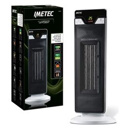 Imetec Eco Ceramic Diffusion Termoventilatore Oscillante con Tecnologia Ceramica a Basso Consumo Energetico Oscillante 6 Funzioni di Temperatura