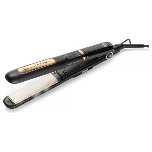 11915 Bellissima Steam Piastra per capelli Ceramica e Cheratina 220W 230°C 3 Temperature Vapore colore Nero