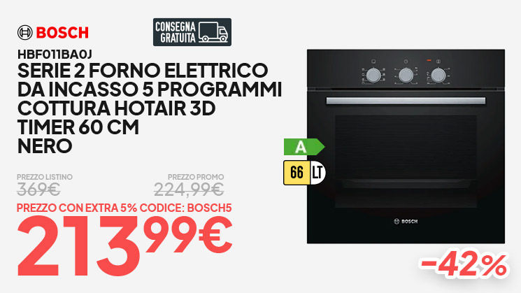 Bosch Offerte: Lavastoviglie, Lavatrici Forni | Yeppon