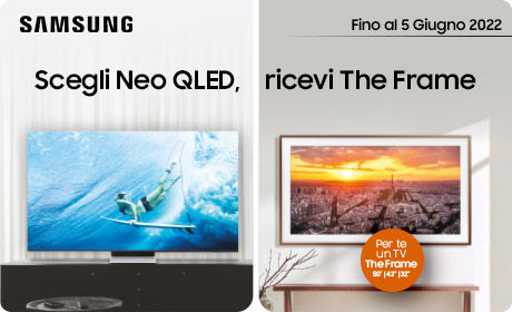 TV Samsung Neo QLED 2022 ti regala il The Frame | Yeppon