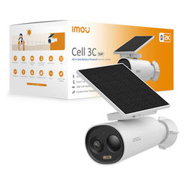 Cell 3C telecamera ricaricabile 2K per interni/esterni con SD 64GB