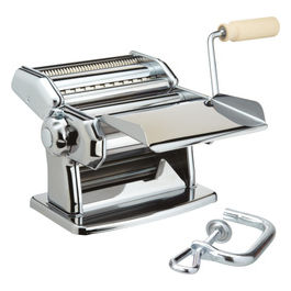 ipasta classica macchina per pasta manuale acciaio cromato 6 spessori mod 4100