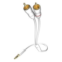 In-Akustik Star Cavo Audio 3,5mm Jack - Cinch 0,75mt