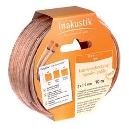 In-Akustik Star Kabelring 10mt Cavo per Altoparlanti 2x2,5mm