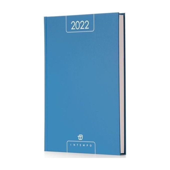 In Tempo Agenda Giornaliera 21x30cm Alfa Azzurro