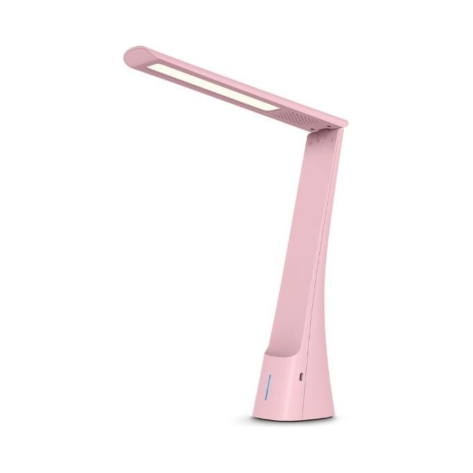 In Tempo Lampada Led con Presa Usb Rosa