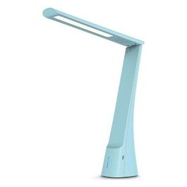 Lampada Led da Scrivania con Usb Celeste