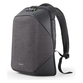 Zaino Combi con Cavo Antifurto Usb Nero