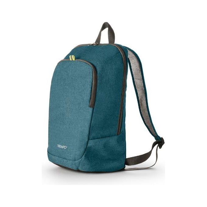 In Tempo Zaino Ripiegabile Ready in Tessuto Antigraffio Daypack Petrolio