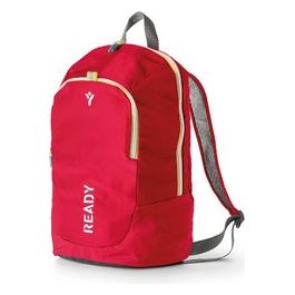 Zaino Ripiegabile Ready in Tessuto Antigraffio Daypack Rosso
