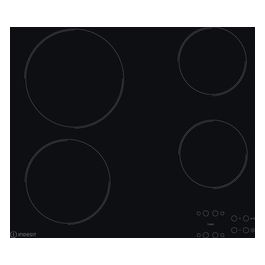 AAR 160 C Piano cottura Elettrico Vetroceramica 4 Fuochi da Incasso Larghezza 60 cm colore Nero