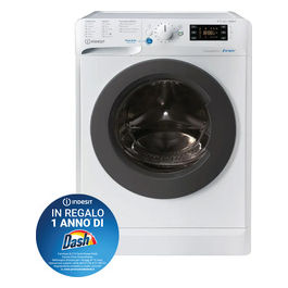 Indesit BDE 961483X WK IT N Lavasciuga Classe energetica D (C) Capacita' di carico 9/6 Kg Centrifuga 1400 giri Push and Go Wash and Dry 45