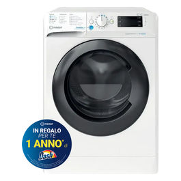 Indesit BDE 96436 WKV IT Lavasciuga 9/6 Kg Classe D Profondità 54 cm Centrifuga 1351 Giri Inverter Funzione Vapore colore Bianco