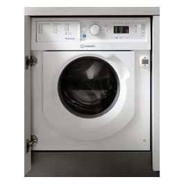 Indesit BIWMIL71252EU Lavatrice Carica Frontale da Incasso Classe energetica E Capacita' di carico 7 Kg Centrifuga 1200 giri Partenza Differita Woolmark Blue