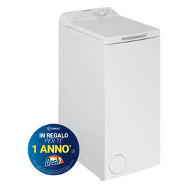 Indesit BTW L60400 IT Lavatrice a Carica dall'Alto Classe energetica C Capacità di carico 6Kg Centrifuga 1000 Giri Funzione aggiungi indumento (pausa)