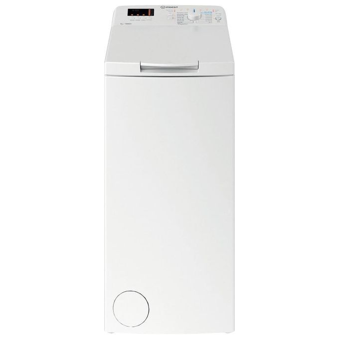 Indesit BTW S50400 IT-N Lavatrice Carica Alto 5 Kg 1000 rpm Classe C 76 dB Partenza Differita (90x40x60 cm) colore Bianco