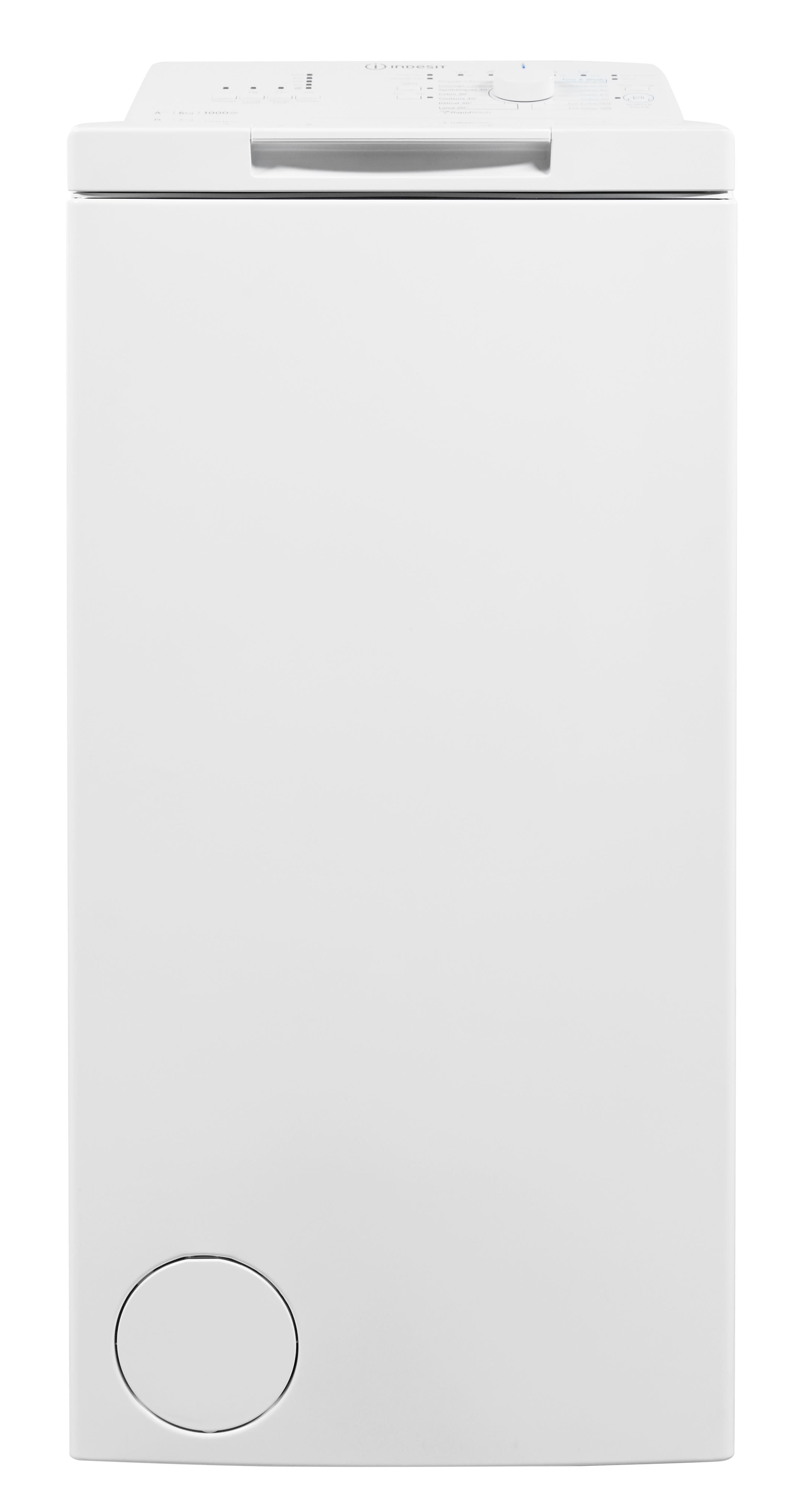 Lavatrice Carica Dall/'Alto Indesit Classe A+ Capacita/' 6 Kg 1000 Giri BTWA61052