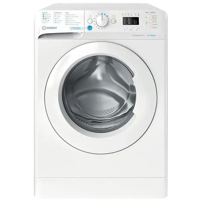 Image of Indesit BWA 101496X WV IT Lavatrice a Libera Installazione 10Kg 1351 Giri Classe Energetica A