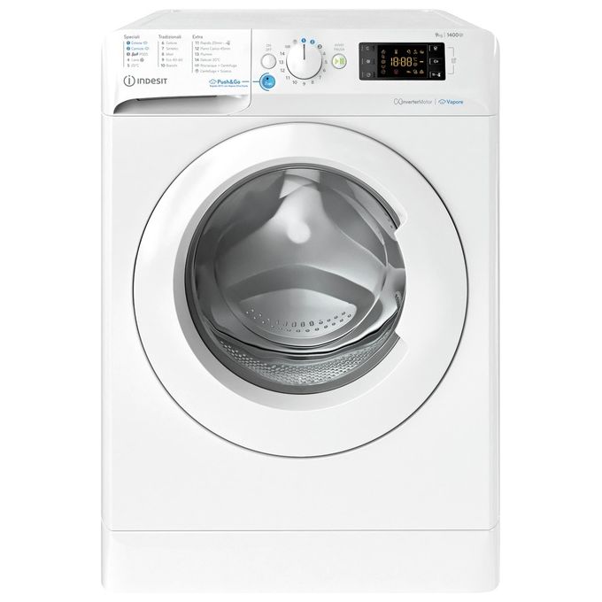 Image of Indesit BWE 91497X WV IT Lavatrice Caricamento frontale 9 kg 1400 Giri-min Classe A Bianco