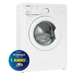 Indesit EWSC 61251 W EU N Lavatrice Caricamento Frontale Classe energetica F Capacita' di carico 6 Kg Centrifuga 1200 Giri Opzione Extra Lavaggio 