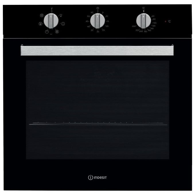 Indesit IFW 6530 BL Forno elettrico Multifunzione da Incasso Capacita' 66 Litri Classe energetica A 5 programmi 60 cm Nero