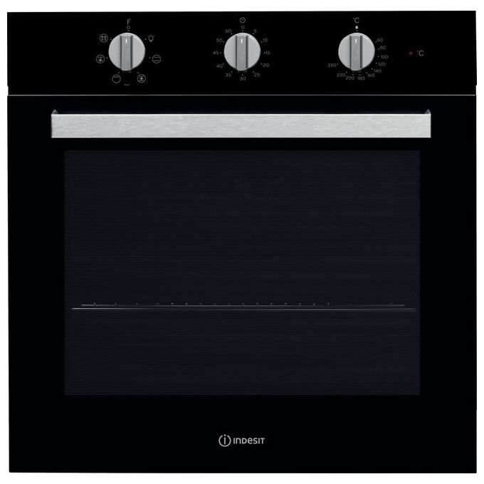 Image of Indesit IFW 6530 BL Forno elettrico Multifunzione da Incasso Capacita' 66 Litri Classe energetica A 5 programmi 60 cm Nero