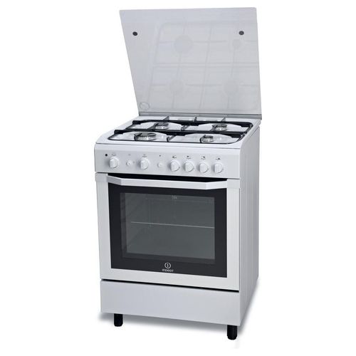 Indesit I6GG1F(W)/I Cucina con Forno a Gas 60x60cm Grill Elettrico Bianco
