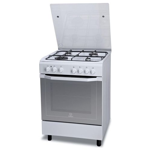 Indesit I6TMH2AF(W)/I Cucina a gas con forno elettrico ventilato 60x60 cm 4 Fuochi Classe energetica A Bianco
