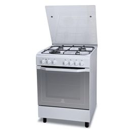 I6TMH2AF(W)/I Cucina a gas con forno elettrico ventilato 60x60 cm 4 Fuochi Classe energetica A Bianco