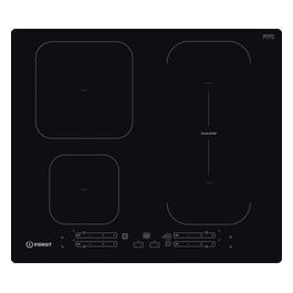 IB 65B60 NE Piano Cottura a Induzione 4 Zone 59 cm Ceramica Nero